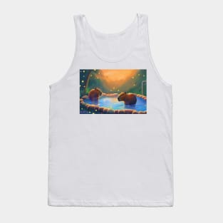 capybara sunrise Tank Top